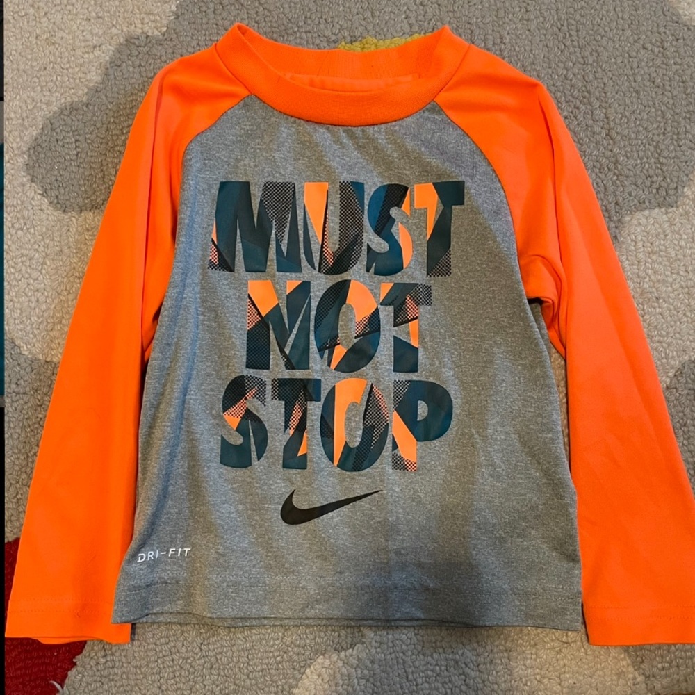 Nike Dry-Fit Long Sleeve T-Shirt 2T